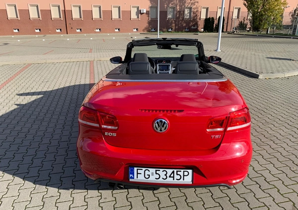 Volkswagen Eos cena 41999 przebieg: 182000, rok produkcji 2012 z Stalowa Wola małe 254